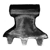Marteau dent&eacute; - pi&egrave;ce de rechange pour broyeur axe horizontal AgriEuro PS, PF, MS, MF