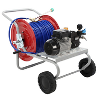 Kit Motopompe &eacute;lectrique de pulv&eacute;risation avec chariot - Bertolini Pumps PA 330.1 VF