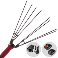 ARCHMAN AB01 - Peigne vibreur à batterie avec perche télescopique - 220-315 cm - 2x 21V 4Ah