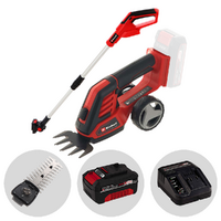 Einhell GE-CG 18/100 Li T - Cisaille &agrave; gazon &agrave; batterie avec perche - 18V 4Ah