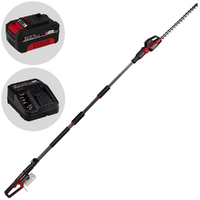 Einhell GP-HH 18/50 Li T BL - Taille-haie &agrave; batterie sur perche t&eacute;lescopique - 18 V 4Ah