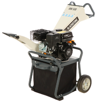 BlackStone GBK 500 - Broyeur thermique 2 en 1 avec bac ou goulotte d'&eacute;jection - Moteur Ducar DH212