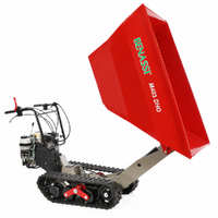 Benassi M403DHO - Brouette &agrave; chenilles - Benne hydraulique dumper - Capacit&eacute; 400 kg