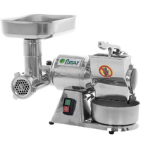 Fimar AB8D - Hachoir &agrave; viande &eacute;lectrique - R&acirc;pe int&eacute;gr&eacute;e - 230 V - 1 CV - Groupe de hachage externe