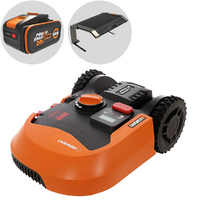 Worx Landroid WR147E.1 - Robot tondeuse - Avec périmètre - Batterie 20V et 4 Ah - L1000 - Abri offert!