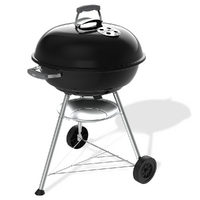 Weber Compact Kettle 57 - Barbecue &agrave; charbon de bois - Diam&egrave;tre grille 57 cm