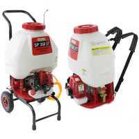 Pulvérisateur thermique avec chariot ou à dos GeoTech SP 300 2T moteur essence 2 temps