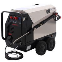 Idromatic Astra 200.15 - Nettoyeur haute pression &agrave; eau chaude professionnel triphas&eacute; - 200 bars - 900 l/h