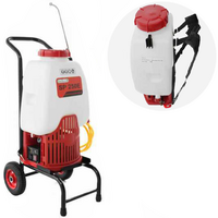 Pulvérisateur électrique à batterie GeoTech SP 250E avec chariot ou à dos 25 L