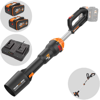 Worx NITRO WG585E - Souffleur à batterie - 2 batteries de 20V 4Ah
