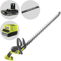 Ryobi RY18HT55A-120 - Taille-haie &agrave; batterie 18 V/2 Ah - Lame de 55 cm
