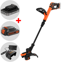 Black & Decker BCST918D1-QW - Coupe-bordure à batterie 18V 2Ah + une batterie 18V 2Ah offerte
