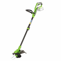 Greenworks G48GTE30IIK2 - Coupe-bordure &agrave; batterie - SANS BATTERIE NI CHARGEUR