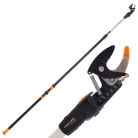 Fiskars UPX96 - Coupe-branches télescopique professionnel - 240/400 cm - 2 positions de coupe