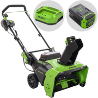 Greenworks GD60ST - Fraise &agrave; neige &agrave; batterie - 60V 4Ah