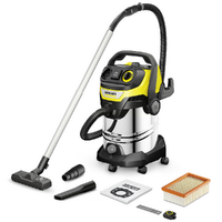 Karcher WD 7 Control P S 30/6/35/T - Aspirateur eau et poussi&egrave;res - Cuve inox 30 L - 1400 W