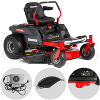 Snapper EZX107 - Tondeuse autoportée à batterie à rayon de braquage zéro - 72V/44Ah - Largeur de coupe 107 cm - 2 en 1