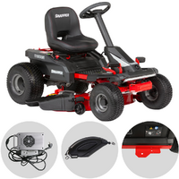 Snapper ERX96 - Tondeuse autoportée à batterie 72 V/28 Ah - Éjection latérale et mulching