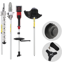 GeoTech X-Line MT-40V - D&eacute;broussailleuse multifonction sans fil - 40 V - SANS BATTERIE NI CHARGEUR