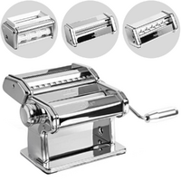Marcato Atla+ Set Multipast - Machine &agrave; p&acirc;tes manuelle inox + 3 accessoires