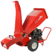 Attila ATS 1300 DLE - Broyeur de branches thermique - Moteur Loncin de 420 cm&sup3; avec d&eacute;marrage &eacute;lectrique - Double configuration d'&eacute;jection
