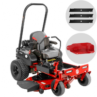Blue Bird ZTR 50L PRO - Tondeuse autoport&eacute;e &agrave; rayon de braquage z&eacute;ro - &Eacute;jection lat&eacute;rale et coupe mulching
