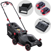 MOVA GL417 - Tondeuse à gazon à batterie - 40 V 4 Ah - Coupe 43 cm