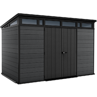 Keter Cortina 11 x 7 - Abri de jardin - Avec porte à double battant - 340 × 218 × 226 cm