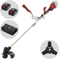 GeoTech X-Line BD-40V - Débroussailleuse à batterie - 40 V - 2 × 20 V 5 Ah