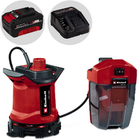 Einhell GE-DP 18/25 LL Li - Pompe immergée pour eaux chargées - 18 V 5.2 Ah