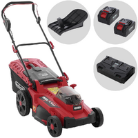 GeoTech X-Line LM-40V - Tondeuse à gazon sans fil - 40 V/4 Ah - Coupe 43 cm