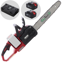 GeoTech X-Line CM-40V - Tronçonneuse électrique à batterie - Guide de 40 cm - 40 V 5 Ah