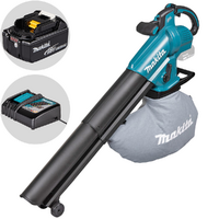 Makita DUB187Z - Souffleur aspirateur à feuilles sur batterie - 18 V 3 Ah
