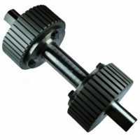 Paire de rouleaux de rechange pour presse &agrave; pellets GeoTech 200