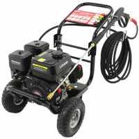 Nettoyeur haute pression thermique GeoTech PWP 12/205 ZW avec moteur Loncin &agrave; essence