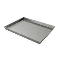 Demi-plaque de cuisson en aluminium pour four &agrave; bois 70 x 100