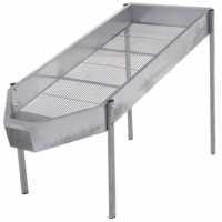 Effeuilleuse manuelle pour olives – En acier galvanisé avec bac de récupération