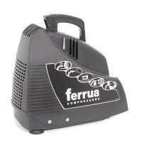 Ferrua Family - Compresseur d'air compact &eacute;lectrique portatif - moteur 1,5 CV oilless