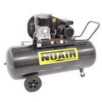 Nuair B 3800B/3M/270 TECH - Compresseur d'air &eacute;lectrique &agrave; courroie - Moteur 3 CV - 270 L