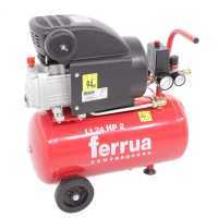 Ferrua RC2/24 - Compresseur d'air &eacute;lectrique sur chariot - moteur 2 CV - 24 L