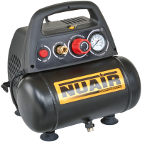 Nuair New Vento 200/8/6 - Compresseur d'air &eacute;lectrique compact portatif - Moteur 1.5 CV - 6 L