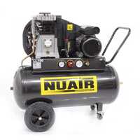 Nuair B 3800B/3M/100 TECH - Compresseur d'air &eacute;lectrique monophas&eacute; &agrave; courroie - Moteur 3 CV - 100 L