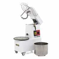 Pétrin à spirale Mixer 1000 S Deluxe à tête basculante - Capacité cuve 8 Kg - 10 L