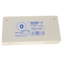 Type 0 - Cartons filtrants Rover pour pompes avec filtre Pulcino - 20x10 cm - 10 pi&egrave;ces