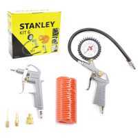 Kit Accessoires pneumatiques 6 pi&egrave;ces pour compresseur &ndash; Stanley