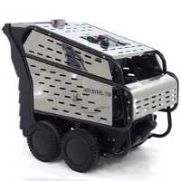 ITM - HOT STEEL 150/15 - Nettoyeur professionnel haute pression &agrave; eau chaude - triphas&eacute; - 150 bar - 900 l/h - INOX