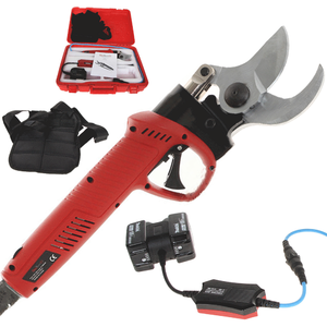 S&eacute;cateur &eacute;lectrique de taille sur batterie GeoTech Pro MS-45 - Diam&egrave;tre de coupe max 45 mm