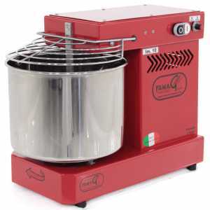 P&eacute;trin &agrave; spirale Famag IM 10 &agrave; 10 vitesses avec moteur &eacute;lectrique - 10 Kg - Rouge