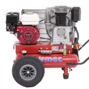 Motocompresseur Airmec TEB22-680 K25-HO (680 L/min) moteur Honda GX 200, compresseur