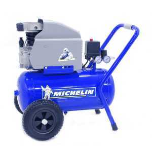 Compresseur &eacute;lectrique sur chariot Michelin MCX 24 moteur 2 HP - 24 L &agrave; air comprim&eacute;